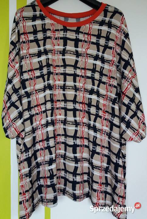 XLXXXL Nienoszona bluzka ala ponczo Moda i Styl Gliwice