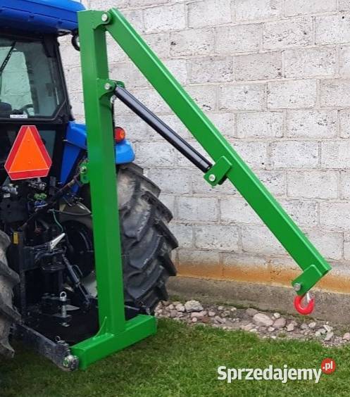 Ładowacz do big bag na tył ciągnika żuraw wędka nieuszkodzony