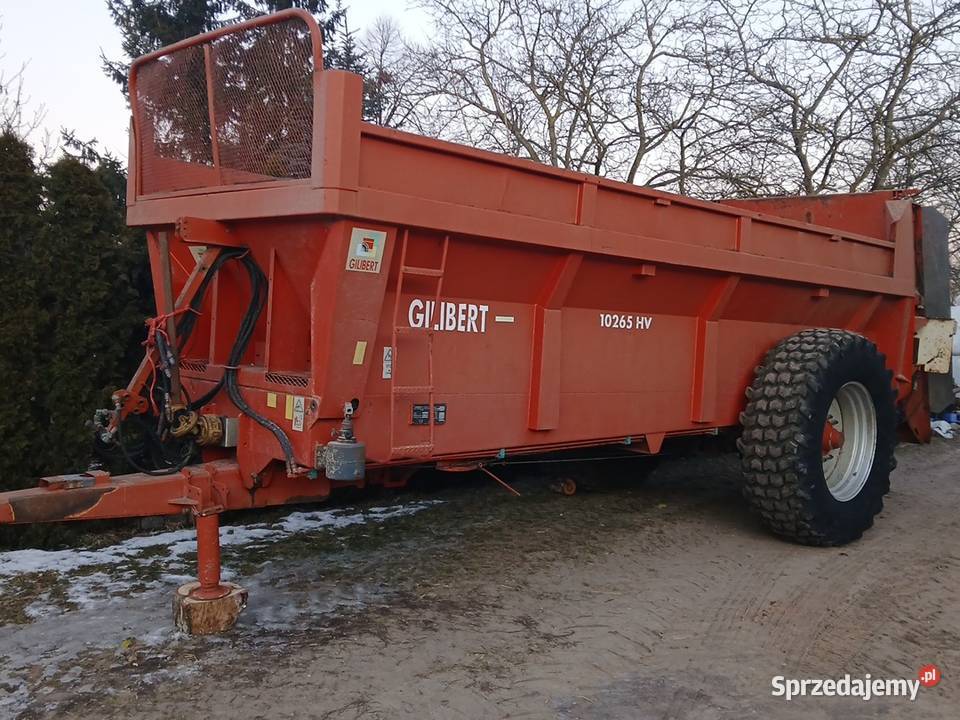 Rozrzutnik obornika gilbert Lulkowo