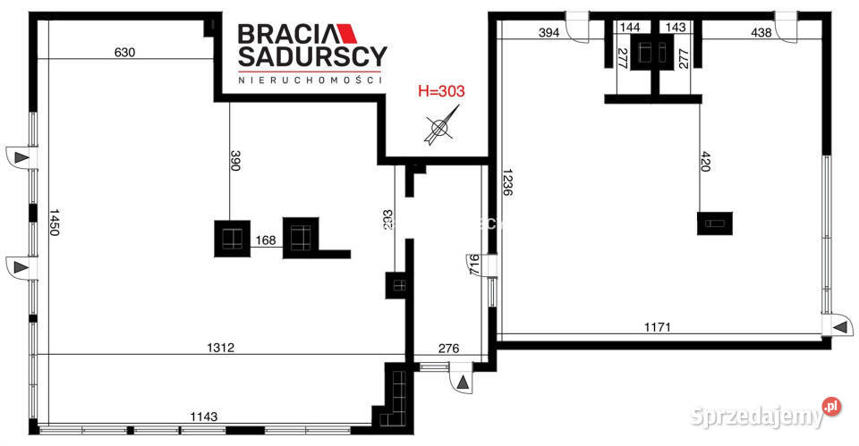 Lokal Kraków 343m2 Wynajem