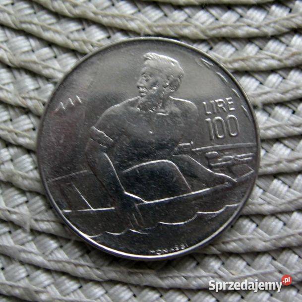 San Marino 100 Lirów 1972r Ładna Kalisz