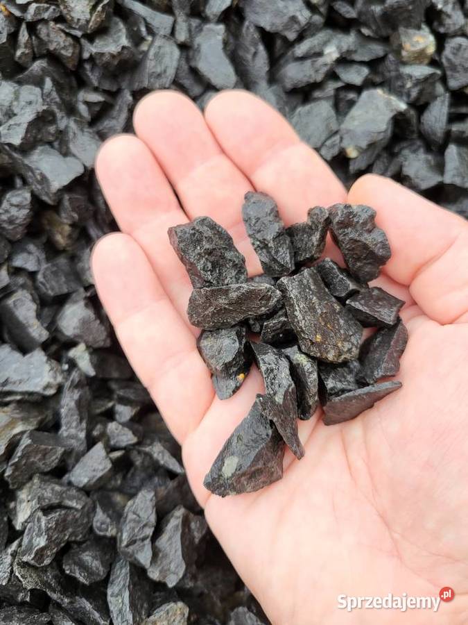 Grys Bazalt 816 i 1622 mm Kamienie ogrodowe Żwir i kamienie Ząbki