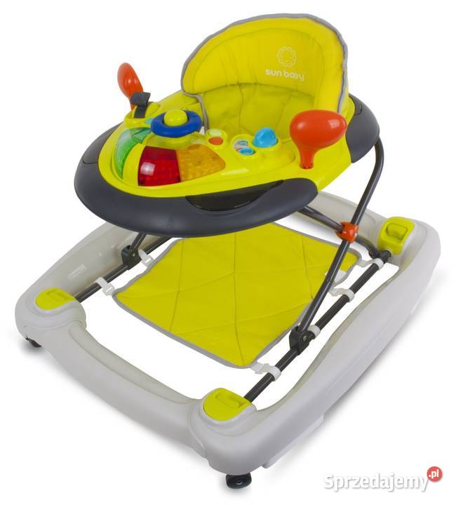 Chodzik SUN BABY B0102214 z kołyską nowy Wrocław