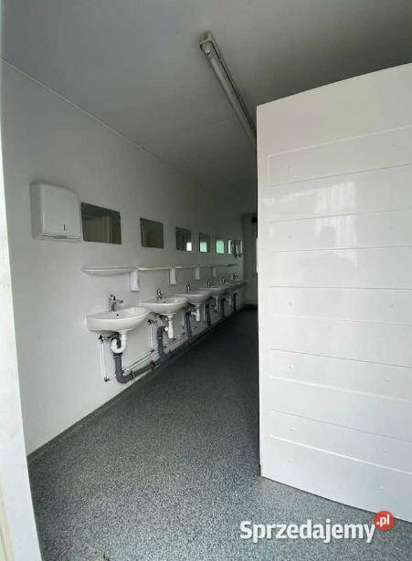 Kontener socjalny 25 m x 6m prysznice umywalki Magazynowanie Iłów sprzedam