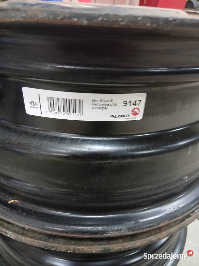 Dwie felgi HYUNDAY TPMS 65 JX16