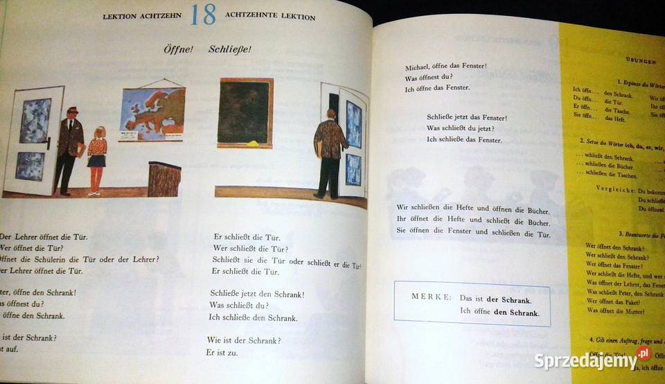 Ich lerne Deutsch Eleonore Hohle Anna Marta Rok wydania 1989