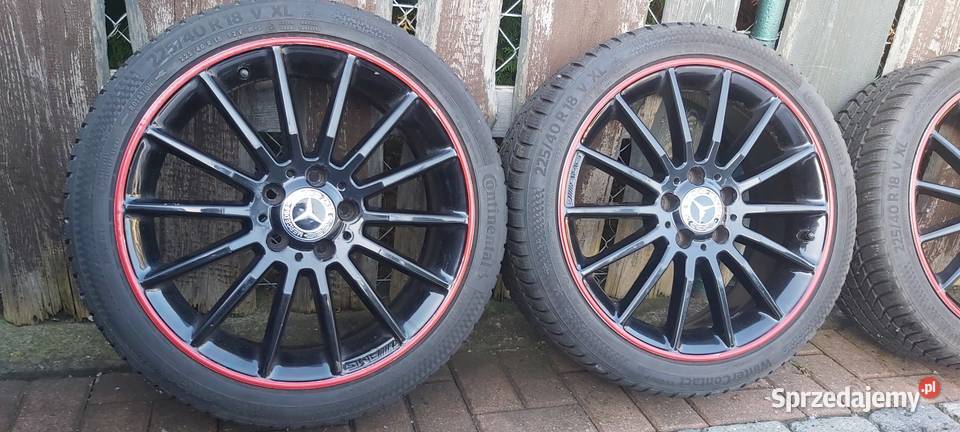 Koła alu 225 40 18 AMG zimowe Elbląg