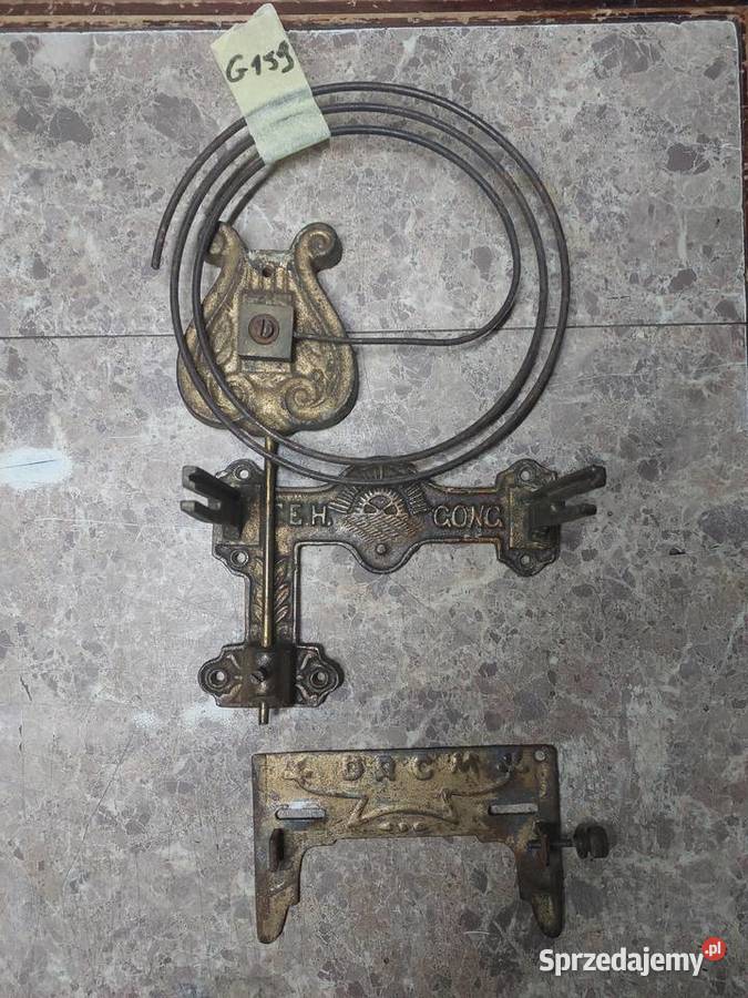 G159 Gong sanki mocowanie mechanizmu starego Tczew