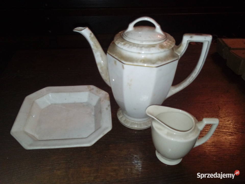 Zabytkowa porcelana talerze filirzanki Kraków