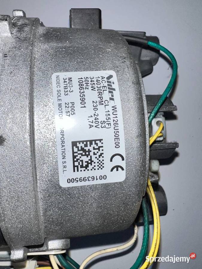 Silnik do pralki Electrolux WU126U50E00 Ostrów Wielkopolski sprzedam