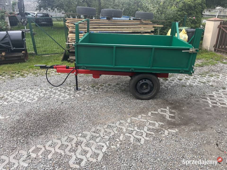 Mini przyczepa kiprowana ogrodowa sadownicza do sprzedam