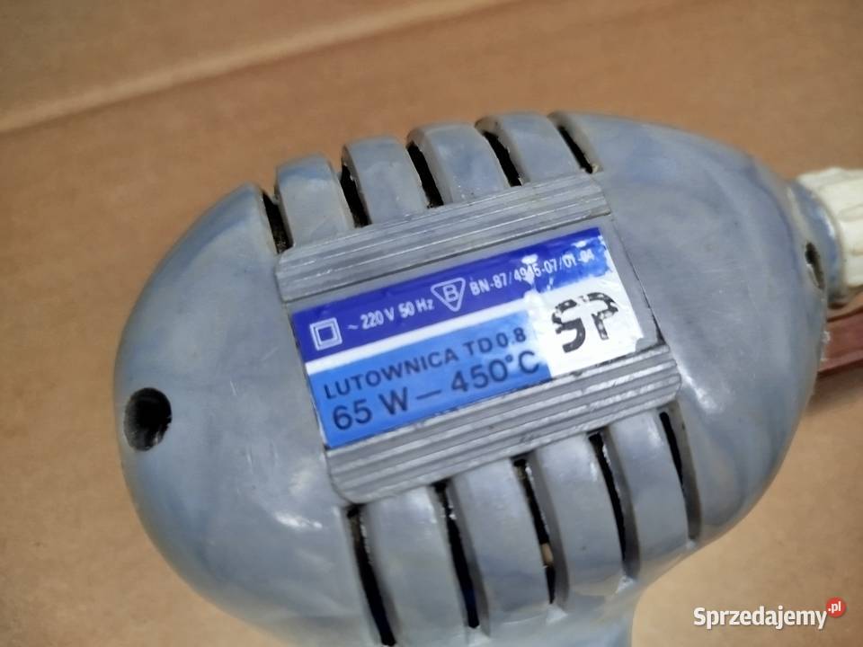 Zabytkowa Lutownica Transformatorowa 65Watt Zgierz