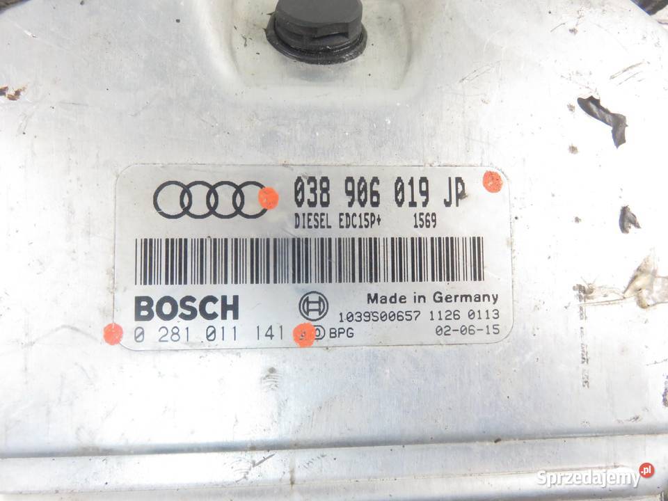 STEROWNIK AUDI A4 B6 Sedan 19 TDI AVB