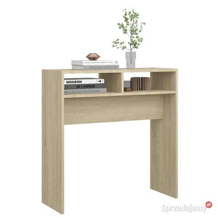 Stolik konsolowy kolor dąb sonoma 78x30x80 Warszawa