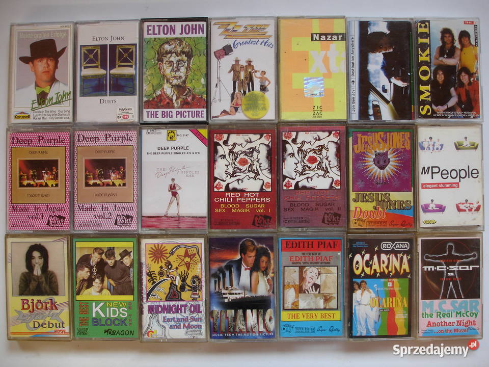 Oryginalne KASETY magnetofonowe