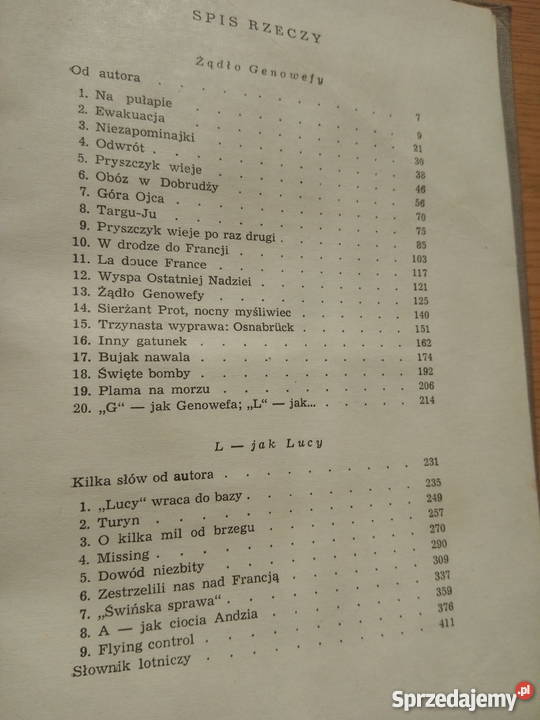 Żądło Genowefy i L Lucy 2 tytuły w jednej Rok wydania 1958