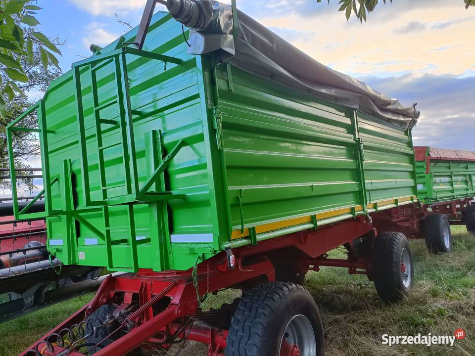 Przyczepa 3 strony wywrot 16 T nieuszkodzony Włocławek sprzedam