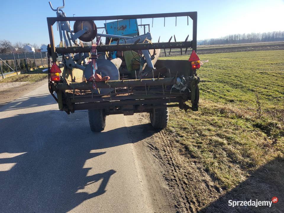 Rozrzutnik obornika jednoosiowy platforma nieuszkodzony