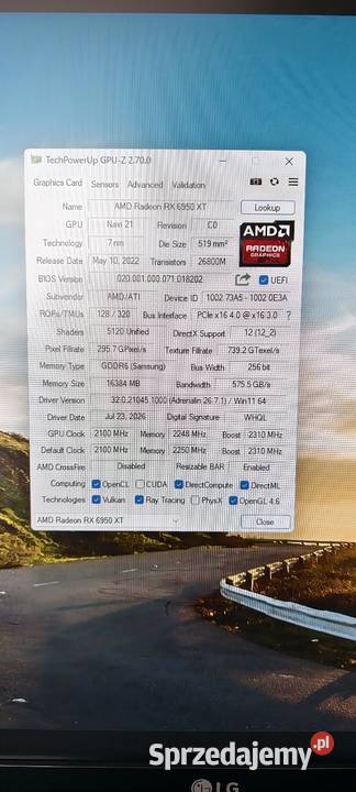 AMD Radeon RX6950XT 16GB lubelskie Zamość