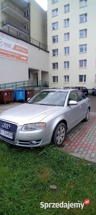 Sprzedam audi4 B7 2005 20 turbo 2cm3 A4 warmińsko-mazurskie sprzedam