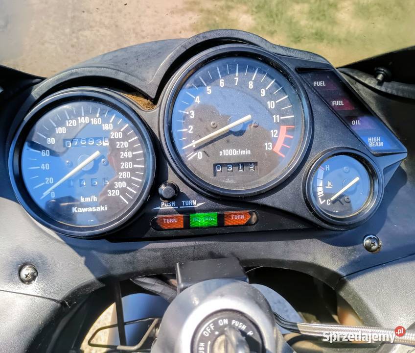 Kawasaki ZZR 1100 niski przebieg druga na części
