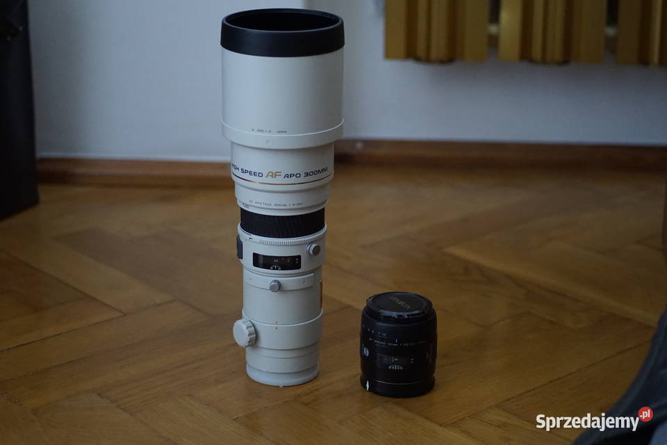 Obiektyw Minolta AF Apo Tele 300mm f4 Bielsko-Biała sprzedam