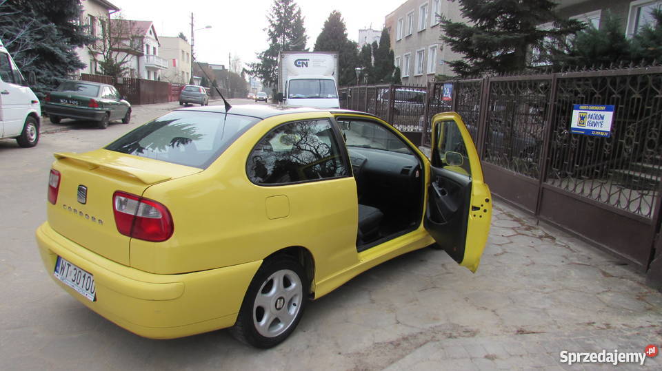 SEAT CORDOBA Sport coupe 19 TDI prywatnie pierwszy właściciel Warszawa