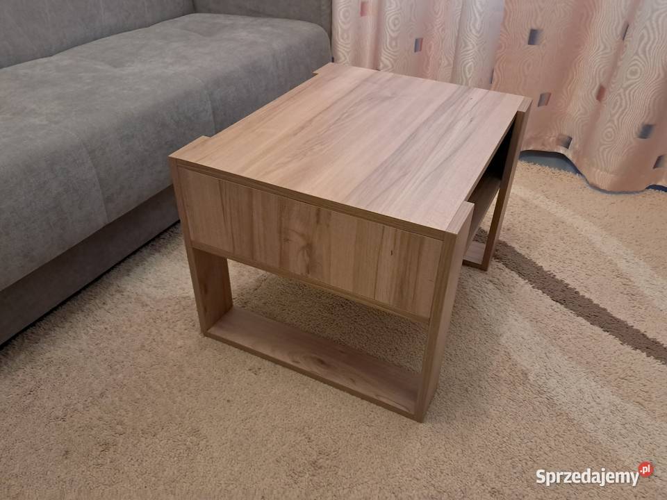 Stolik kawowy w kształcie ławki Mroków