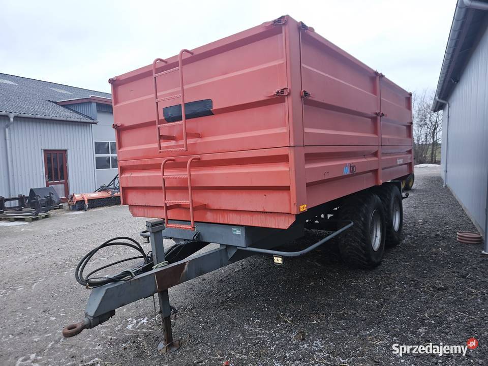 Przyczepa Wywrotka 14 TON Tandem na balonach Farmer śląskie Turów