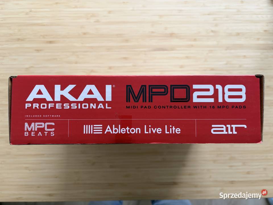 NOWY Kontroler Pad Groove MIDI Akai MPD218