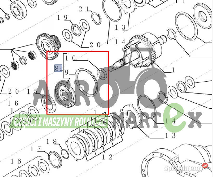 219975A1 76086277 219279A1 TŁOK KPL CNH sprzedam