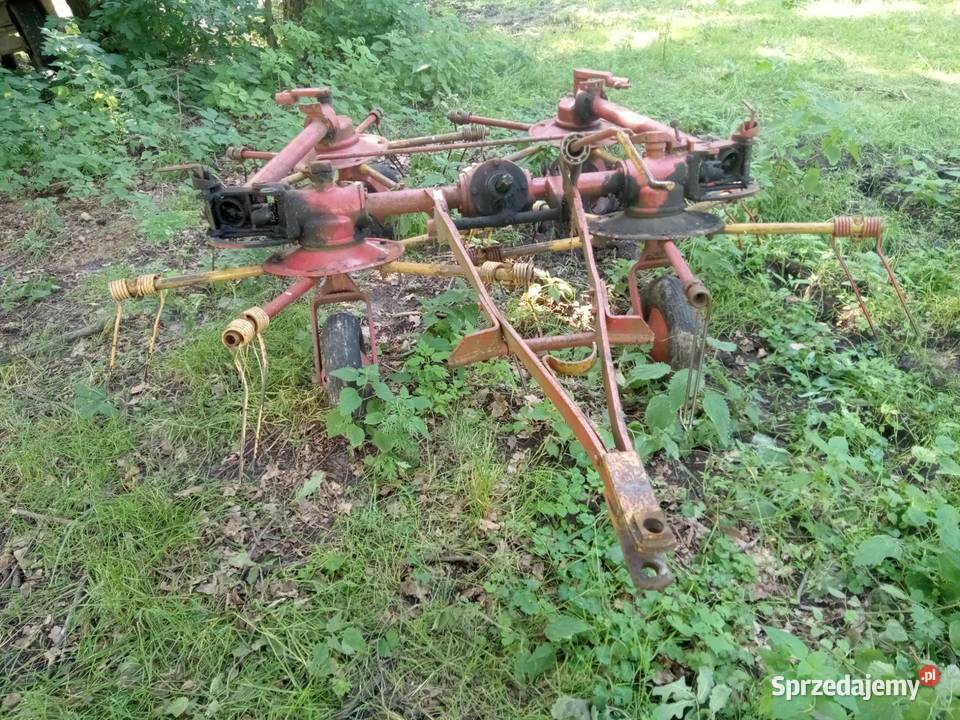Przewracarka przetrząsarka karuzelowa 4 Zgrabiarki i przetrząsacze lubelskie Siemień