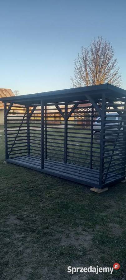 Drewutnia Schowek na drewno Żeleźniki