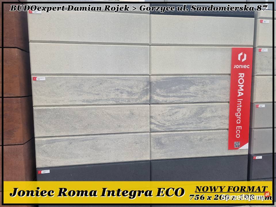 Nowoczesny bloczek na ogrodzenie Joniec Roma Stalowa Wola sprzedam