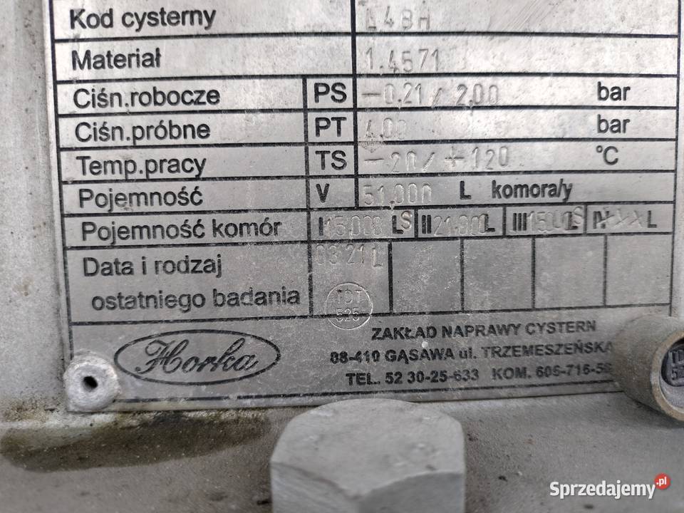 Magyar SR34 chemiczna 51l Zawiercie