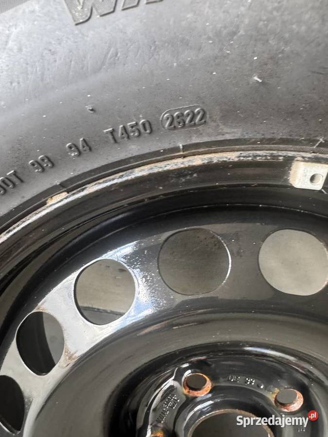 Koła stalowe Skoda VW 16 5x112 et41 opony Samochodowe Brzeźno
