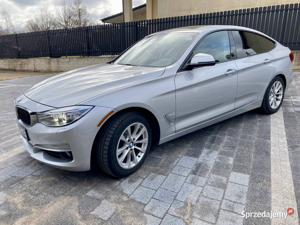BMW 3GT 328i xDrive Bogate wyposażenie srebrny Białystok