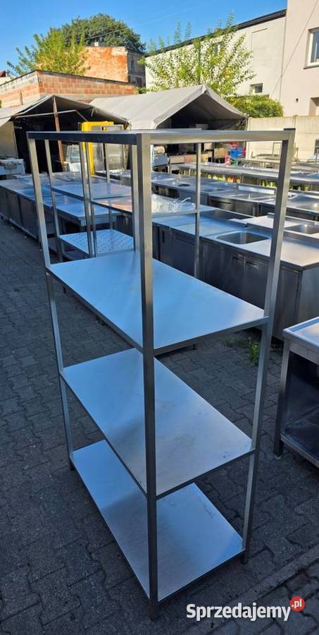 Regał Gastro Magazynowy 4 Półki 10050180 M1798 N Nowe Skalmierzyce