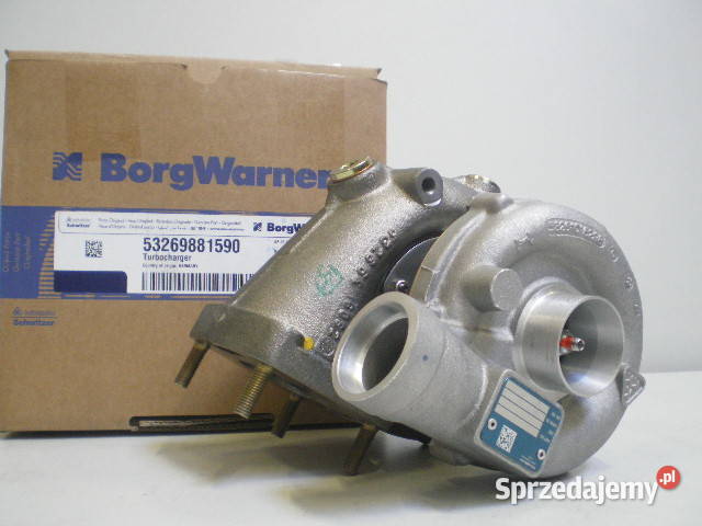 Nowa turbosprężarka BorgWarner 53269881590 Turbosprężarki Siedlce sprzedam