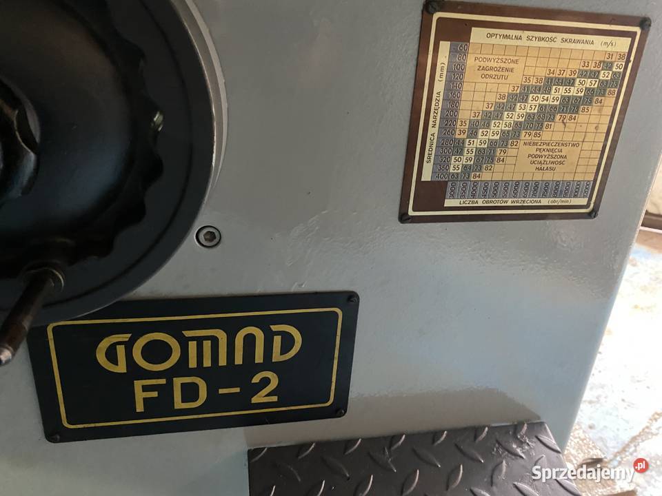 Frezarka dolnowrzecionowa Gomad Fd2 Reda
