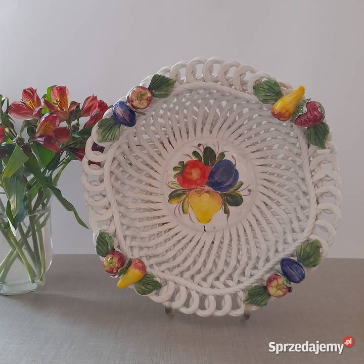 Misa koszyk na owoce patera ceramika Włochy Pozostałe Bogatynia