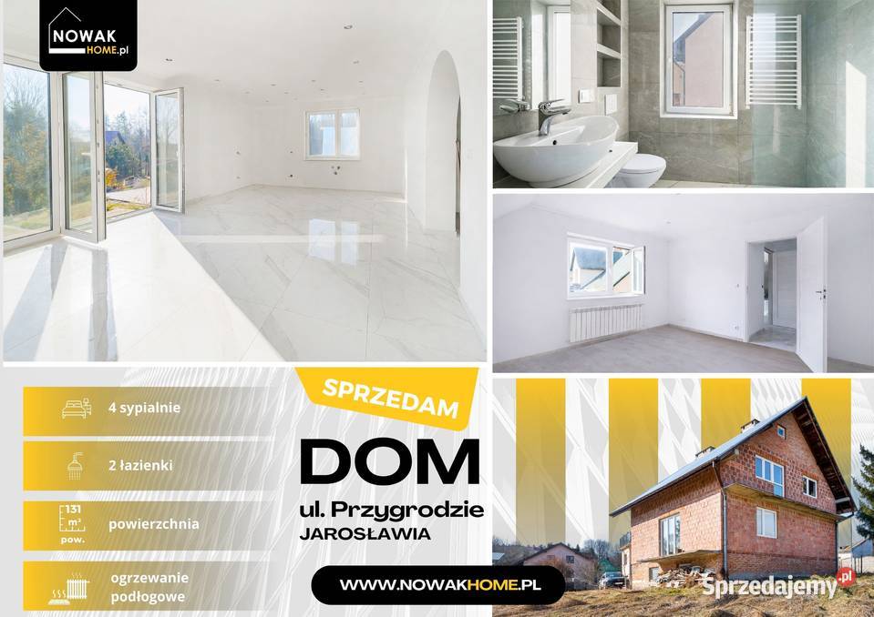 Dom w centrum Jarosławia Przygrodzie 131m2 podkarpackie Jarosław