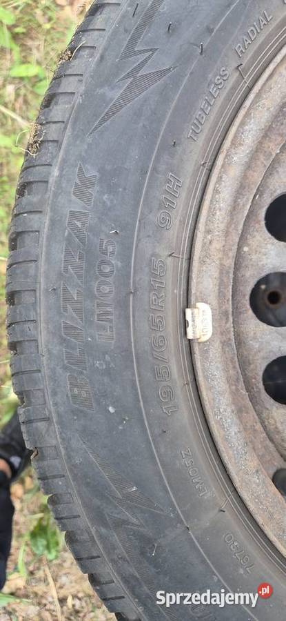 kola zimowe 1956515 opel 5x110 77mm bridgestone Bełchatów