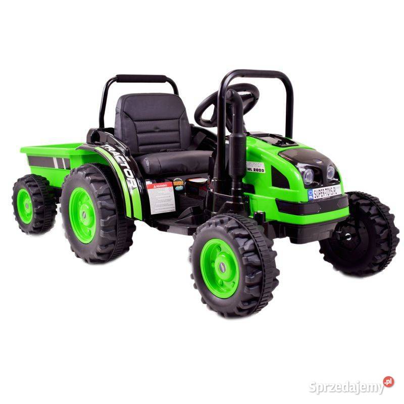 MEGA TRAKTOR Z PRZYCZEPĄ MIĘKKIE SIEDZENIE KOŁA Toruń