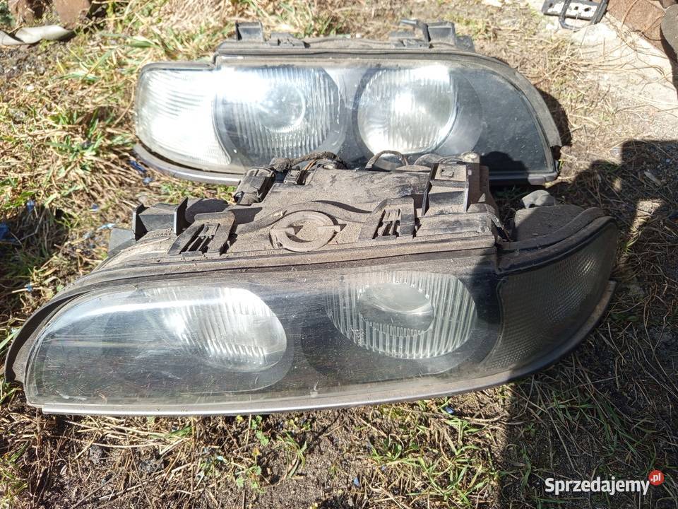 BMW E39 lampa Xenon komplet lewa prawa Lampy przednie lubuskie Kłodawa sprzedam