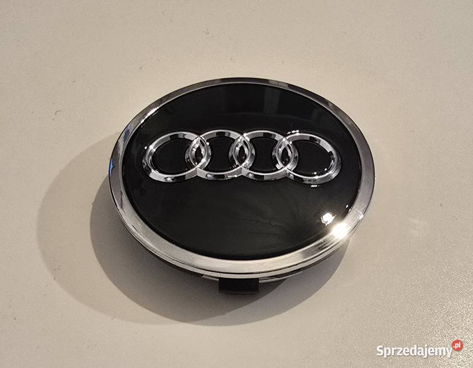 Dekielki do Felg Audi 61mm Wysoka Jakość Czarne Błaszki