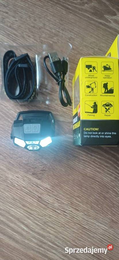 Wodoodporna taktyczna lampka czołowa LED do MICH pomorskie Reda