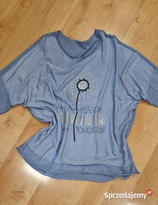 Bluzka bluza Size Plus XXXL46 18 b stan luźna Bluzki i koszule Lublin
