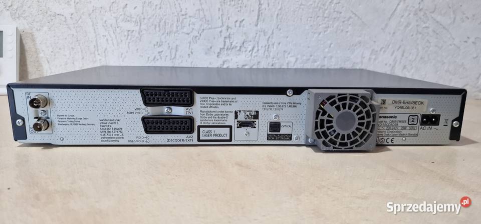 Nagrywarka z dyskiem Panasonic DMREH545 sprzedam