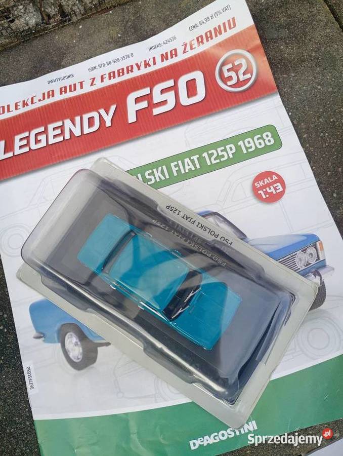 FIAT 125P Legendy FSO deagostini 143 Kultowe Warszawa